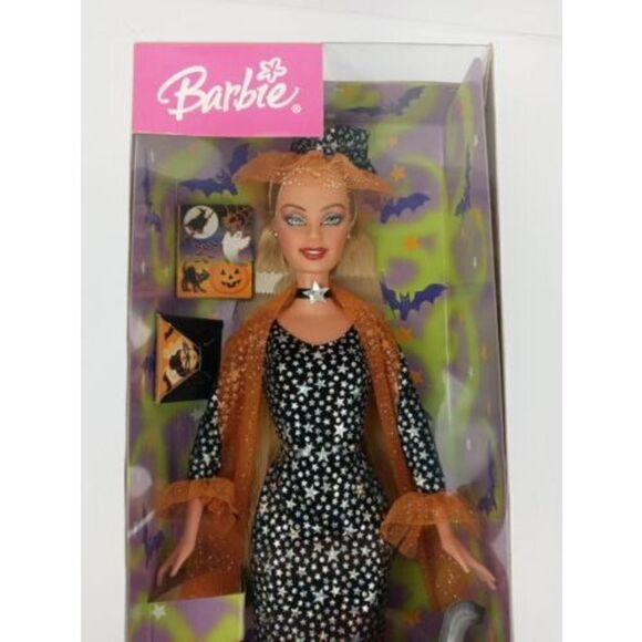 Barbie Halloween Enchantress Vintage Collectable  Doll 2003 Mattel #B6269 New - Picture 14 of 16